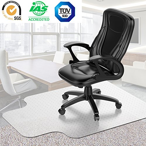 Algopix Similar Product 12 - Desk Chair Mat for Carpet Vinyl Floor