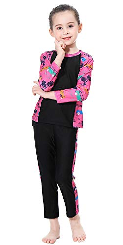 Algopix Similar Product 16 - Muslim Swimwear for Kids Girls Modest