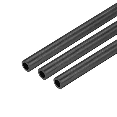 Algopix Similar Product 15 - uxcell Carbon Fiber Round Tube 5mm x