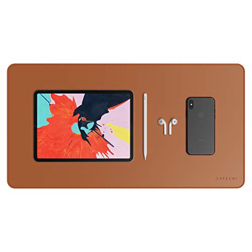 Algopix Similar Product 10 - Satechi Leather Desk Mat Large Mouse