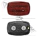 Algopix Similar Product 10 - WARNING LIGHT LED MAGNETIC AMBER (RED)