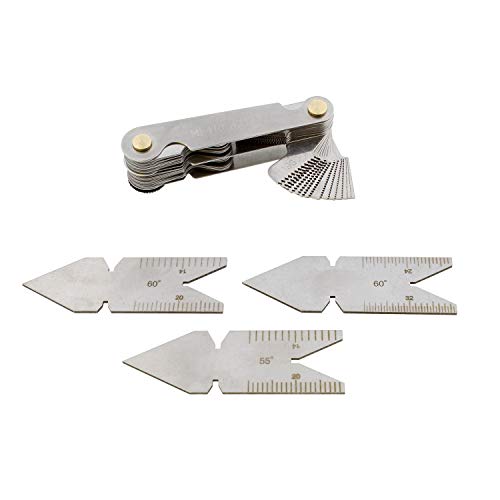 Algopix Similar Product 13 - ABN  Thread Pitch Gauge Tool Set  55