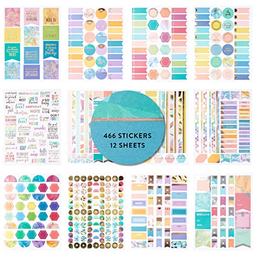 Algopix Similar Product 5 - Erin Condren Designer Sticker Book