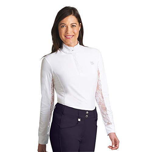 Algopix Similar Product 2 - Romfh Ladies Hunter Lace LS Shirt Snap