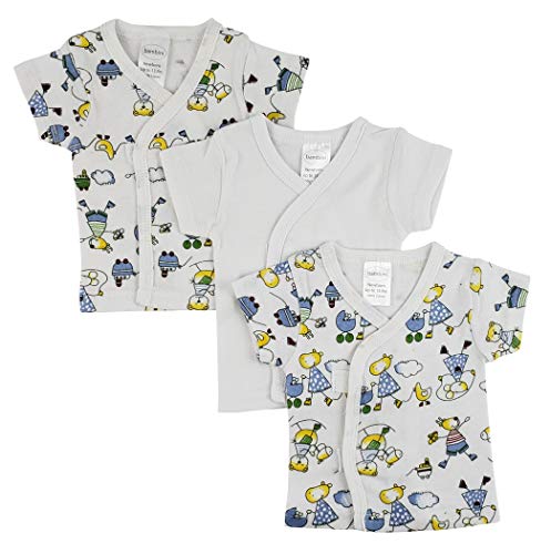 Algopix Similar Product 20 - bambini White Side Snap Short Sleeve