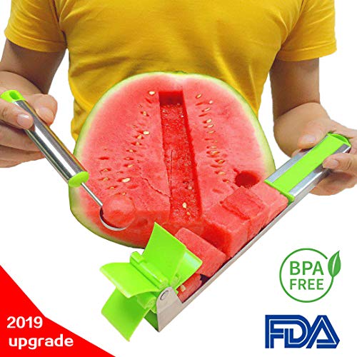 Algopix Similar Product 11 - Watermelon Windmill Cutter Slicer