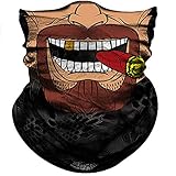 Algopix Similar Product 11 - Obacle Motorcycle Face Mask Sun UV Dust