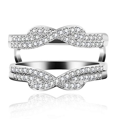Algopix Similar Product 18 - Uloveido Platinum Plated Infinity Love