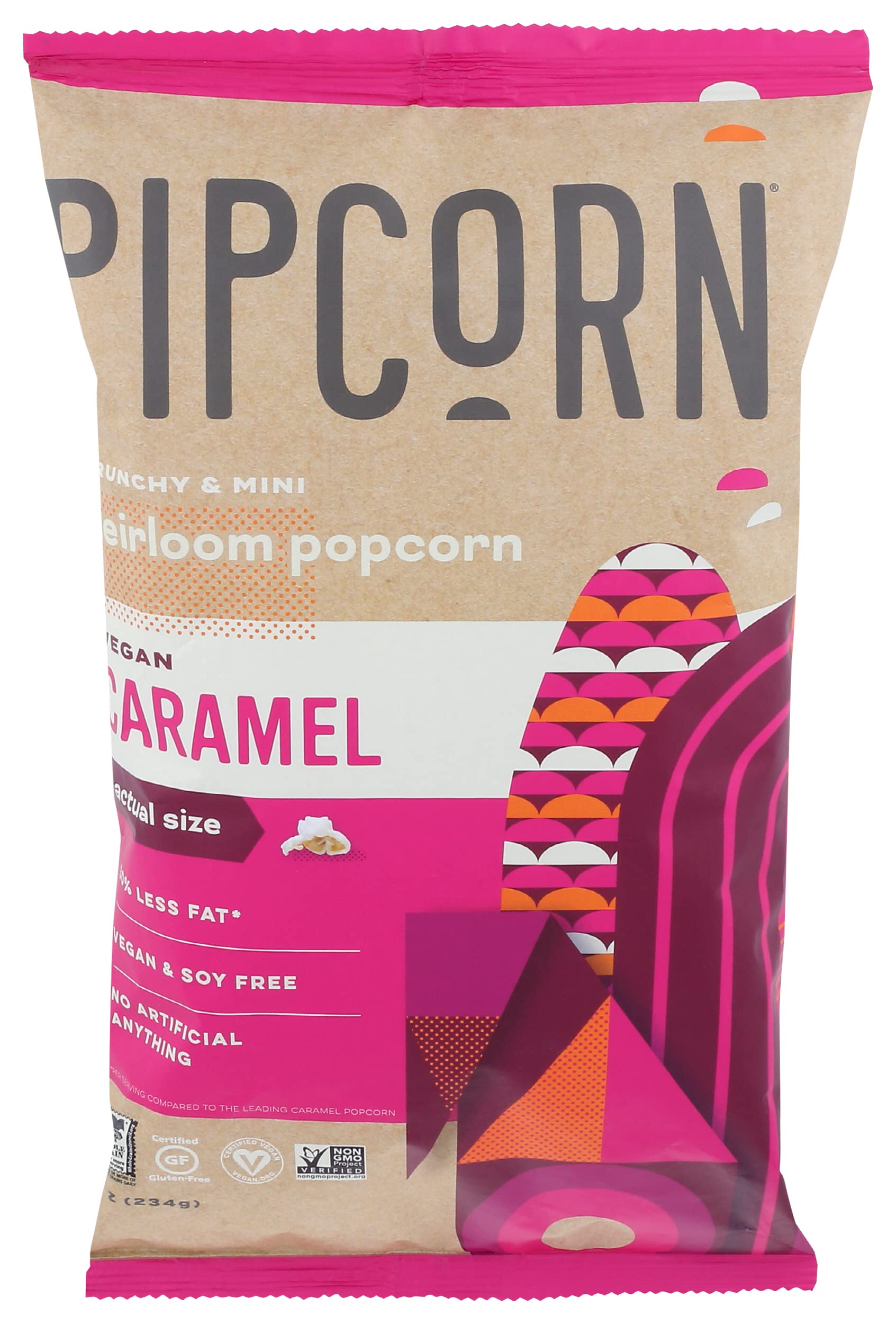 Algopix Similar Product 6 - PIPSNACKS Caramel Mini Popcorn, 8.25 OZ