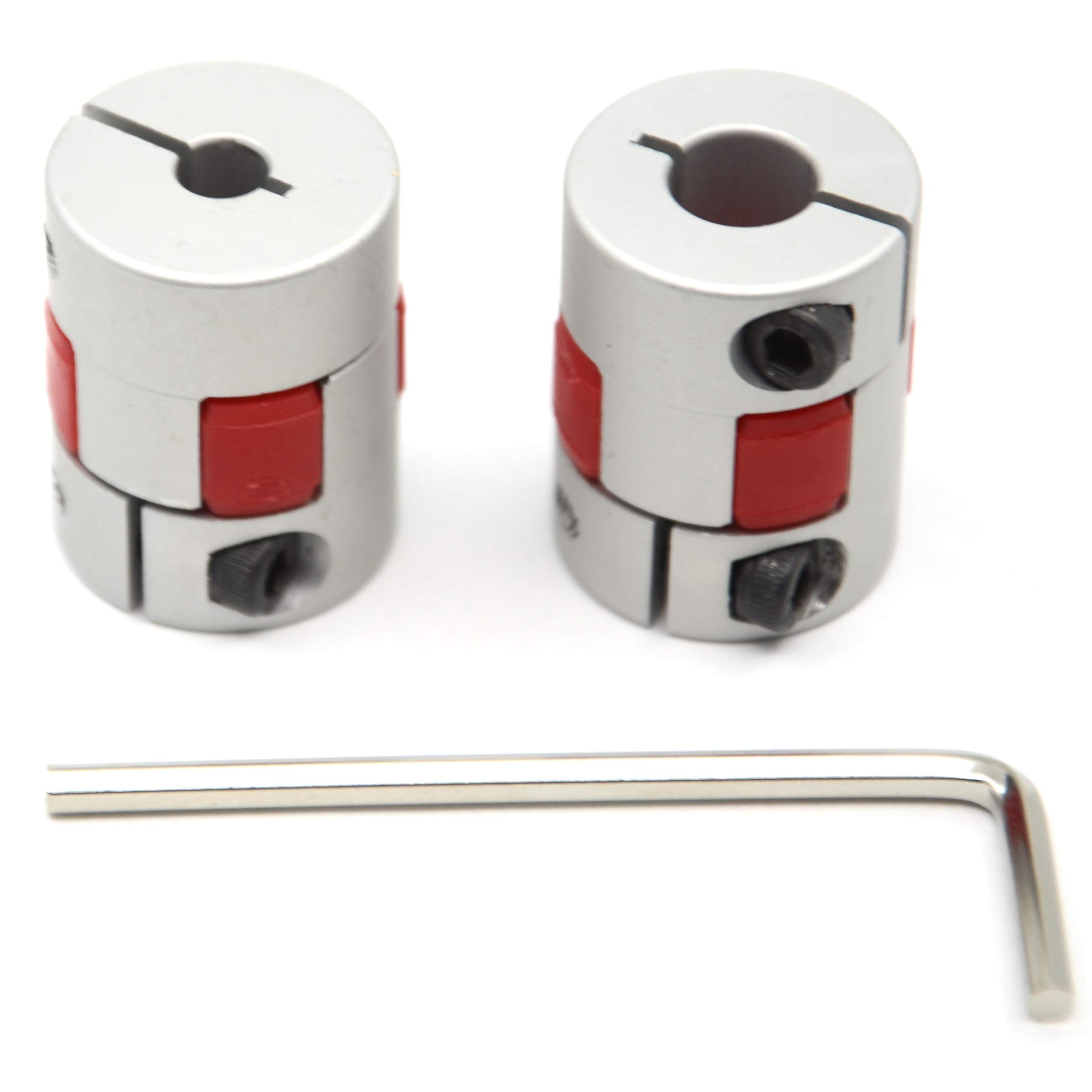 Algopix Similar Product 8 - Befenybay 2PCS 5mm to 8mm Aluminium