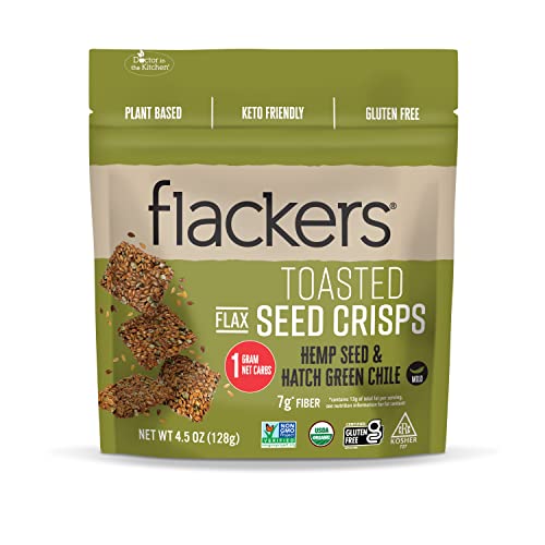 Algopix Similar Product 11 - Flackers Organic Toasted Seed Crisps