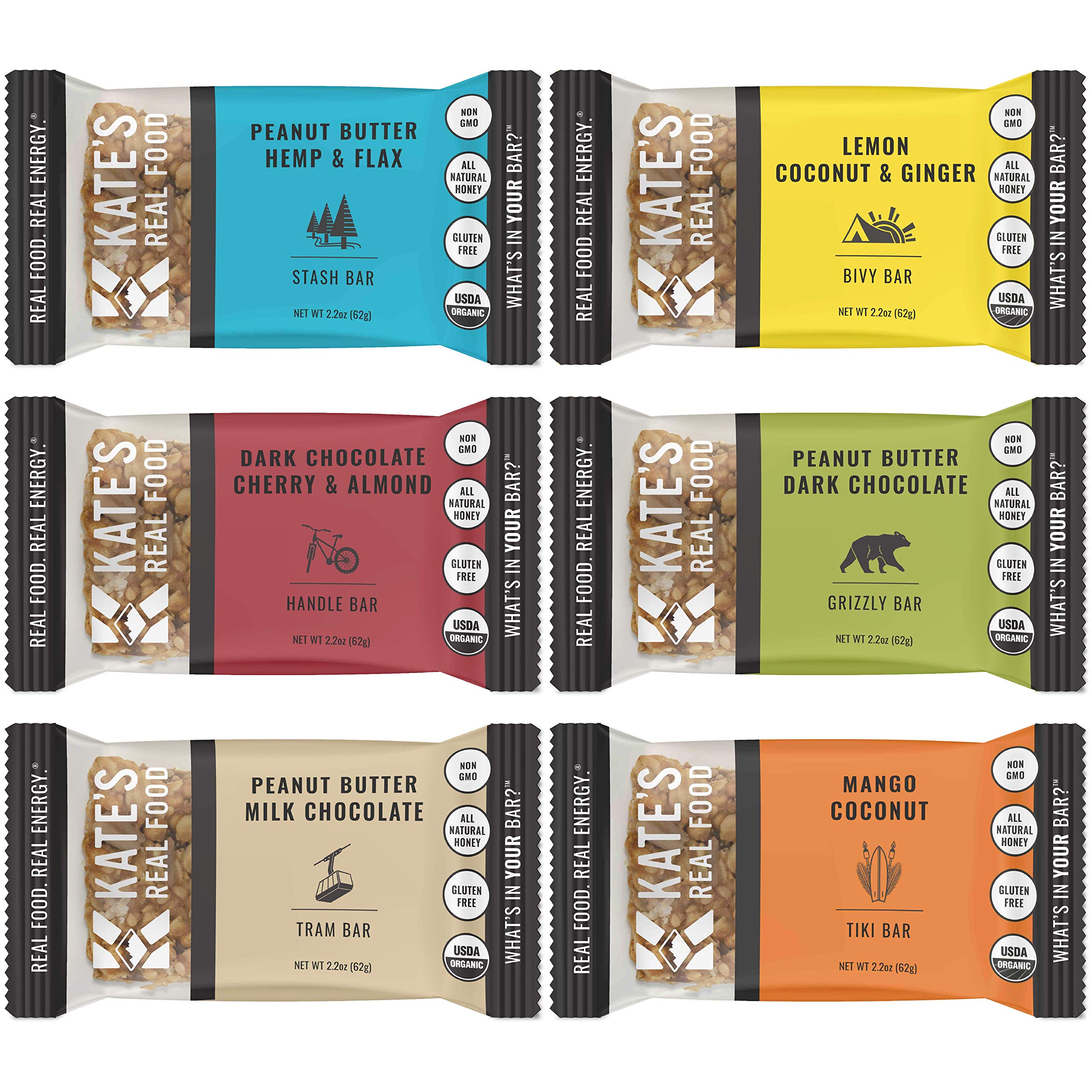 Algopix Similar Product 15 - Kates Real Food Organic Energy Bars
