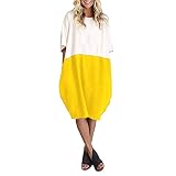 Algopix Similar Product 3 - POTO Women Dresses Loose Color