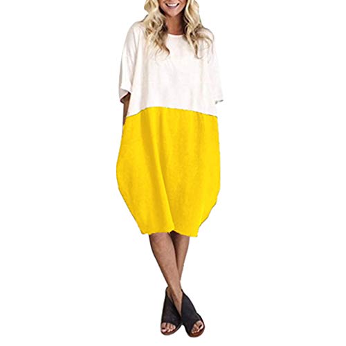 Algopix Similar Product 19 - POTO Women Dresses Loose Color