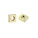 Algopix Similar Product 17 - uxcell Square Nuts M5x8mmx3mm Yellow