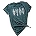 Algopix Similar Product 4 - Goddessvan 2019 Casual T Shirt Leaf