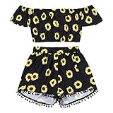 Algopix Similar Product 9 - Hanyulong Women Rompers Chiffon Floral