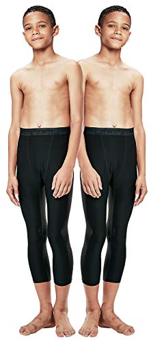 Algopix Similar Product 3 - DEVOPS Boys 2Pack 34 Compression