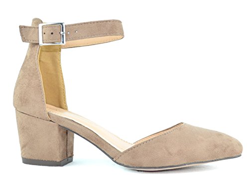 Algopix Similar Product 1 - Chase & Chloe Jason-1 (5.5 M US, Taupe)