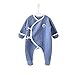 Algopix Similar Product 10 - COBROO 100 Cotton Newborn Footie