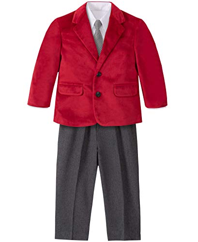 Algopix Similar Product 8 - Nautica Baby Boys 4Piece Suit Set with