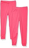 Algopix Similar Product 14 - AquaGuard Girls Baby Rib Pajama Pant