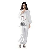 Algopix Similar Product 10 - KSUA Womens Tai Chi Uniform Zen