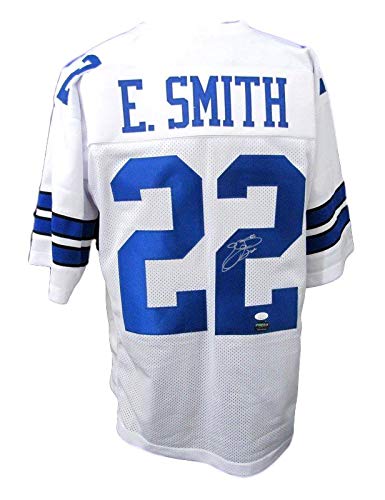 Algopix Similar Product 10 - Emmitt Smith Signed Cowboys Custom