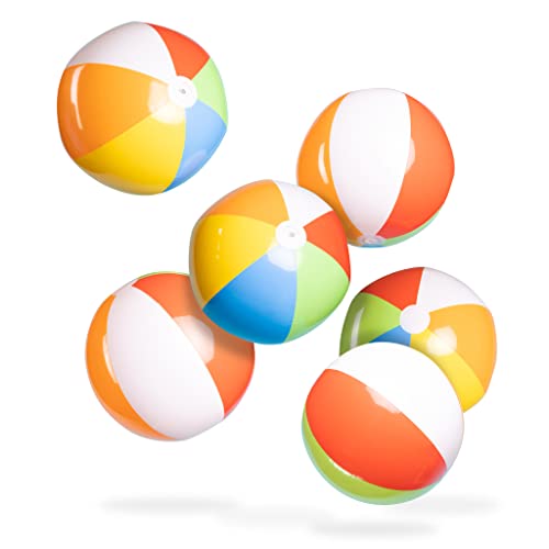 Algopix Similar Product 10 - Top Race Large Beach Balls Bulk Beach