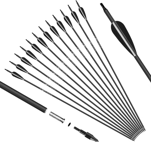 Algopix Similar Product 12 - KESHES Archery Carbon Arrows for