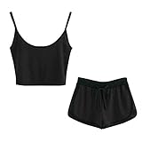Algopix Similar Product 15 - Handyulong Women Jumpsuits Sports Crop