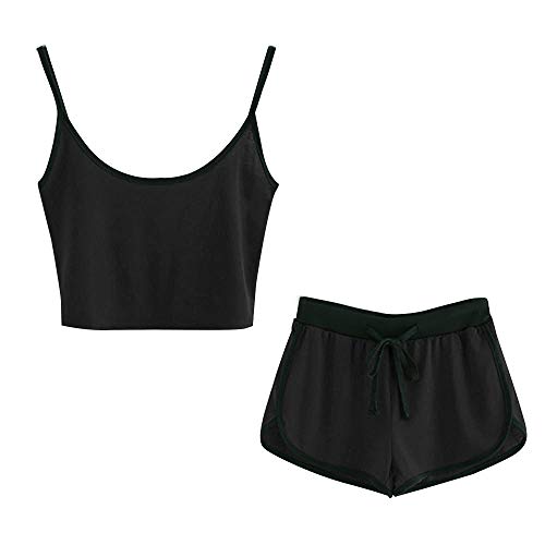 Algopix Similar Product 8 - Handyulong Women Jumpsuits Sports Crop