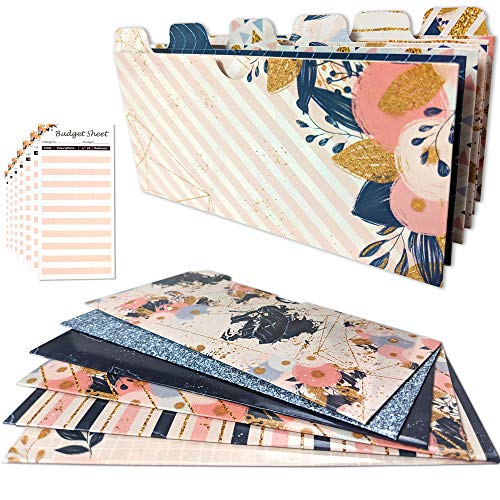 Algopix Similar Product 1 - 12 Laminated Wallet Cash Envelopes for