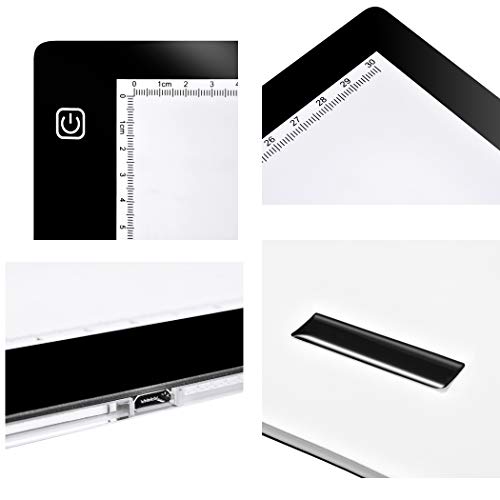 Algopix Similar Product 12 - A4 Tracing LED Copy Ultimate Light