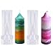 Algopix Similar Product 11 - 2 Pack Cylinder Molds with Peaked Top 