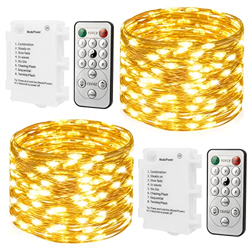 Algopix Similar Product 9 - koopower 2X 50 LEDs Battery Fairy