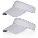 Algopix Similar Product 15 - 2Pack White Sun Visor for Girls Women