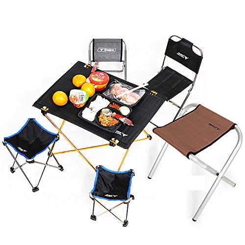 Algopix Similar Product 16 - QJJML 4Person Folding Picnic Table