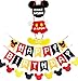 Algopix Similar Product 13 - Mouse Party Supplies Banner Door Hanger