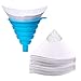 Algopix Similar Product 20 - Strainer Cone Silicone Funnel Filter