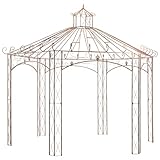 Algopix Similar Product 8 - vidaXL Garden Pavilion Antique Brown