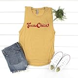 Algopix Similar Product 1 - Texas Chica Texas Muscle Shirt Tank