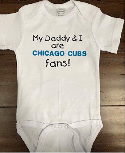 Algopix Similar Product 7 - My Daddy and I are Chicago fans
