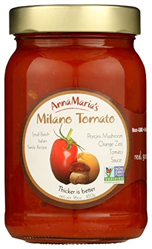 Algopix Similar Product 19 - Annamarias Pasta Sauce Milano Porcini