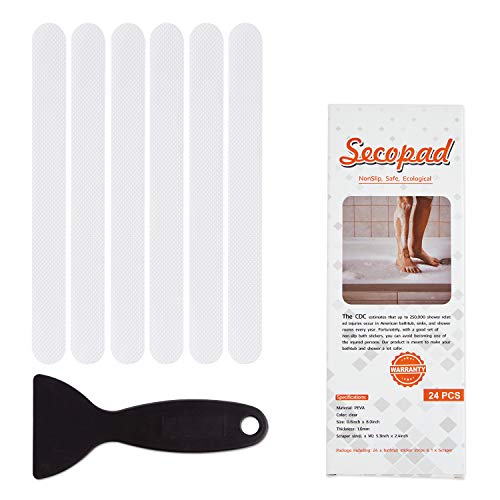 Algopix Similar Product 16 - Secopad Anti Slip Shower Stickers 24