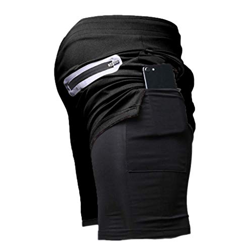 Algopix Similar Product 8 - DIOMOR Mens Athletic Outdoor 2 in 1