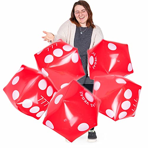 Algopix Similar Product 6 - 13 Jumbo Inflatable Dice Multipack 