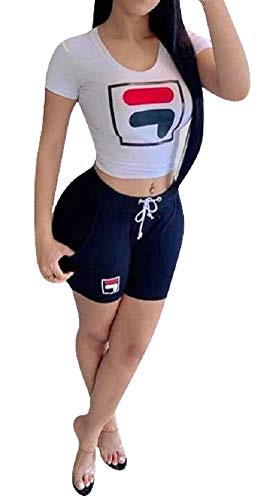 Algopix Similar Product 2 - Verchirs Casual Womens Letter Print 2