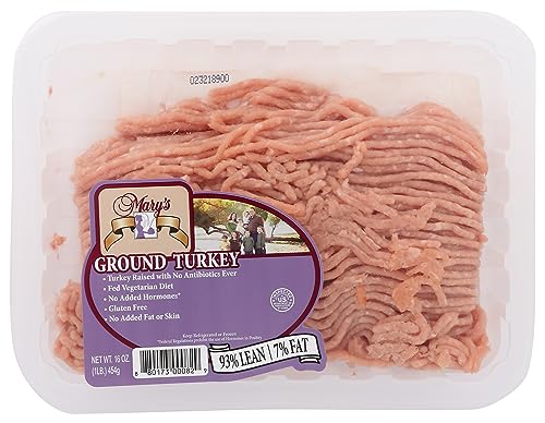 Algopix Similar Product 4 - Mary's Turkey Ground Dark Turkey, 16 OZ