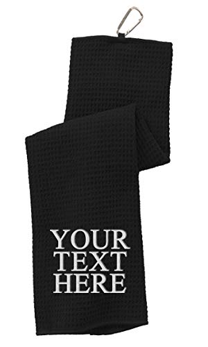 Algopix Similar Product 7 - Personalized Custom Golf Towel  Add